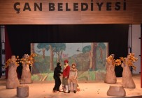 SADRİ ALIŞIK - Çan'da Çocuklar Hafta Sonunu Tiyatroda Eğlenerek Geçirdi