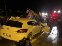 Çankırı'da Otomobil Traktöre Çarptı Açıklaması 2 Ölü Haberi