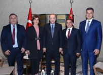 SIRBİSTAN CUMHURBAŞKANI - Cumhurbaşkanı Erdoğan, Belediye Başkanlarını Kabul Etti