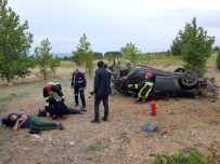 SERKAN KAYA - Denizli'de Trafik Kazası Açıklaması 2 Yaralı