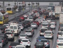 DOĞU KARADENIZ - İstanbul'da yağmur ve kazalar trafiği felç etti