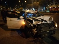 ERKILET - Kayseri'de  Feci Kaza Açıklaması 1 Ölü, 4 Yaralı