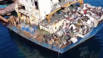 (Özel) Şile Açıklarında Kaderine Terk Edilen Gemi Havadan Görüntülendi Haberi