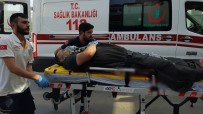 MEHMET ÖZKAN - Bacağını Spiralle Kesen Kişi Ağır Yaralandı