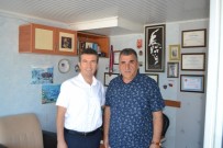 MERKEZİ SİSTEM - Bozyazı İlçe Emniyet Müdürü Güngör'den İHA Muhabirine Ziyaret