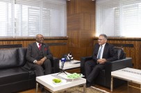 KAYSERI TICARET ODASı - Ruanda'nın Ankara Büyükelçisi Nkurunziza, Başkan Büyükkılıç'ı Ziyaret Etti