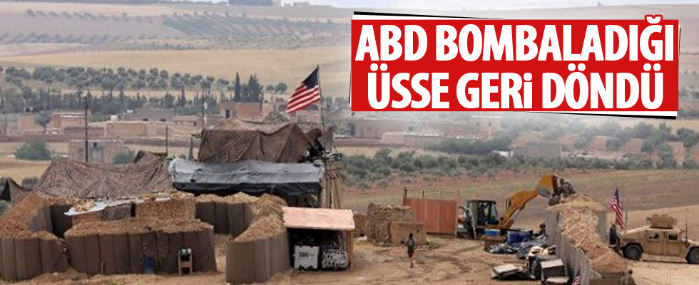 ABD ordusu Kobani'ye döndü