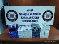 Adana'da Bin 445 Paket Kaçak Sigara Ele Geçirildi