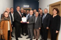 BOZÜYÜK BELEDİYESİ - Kaymakam Hasan Yaman'dan Kent Konseyi'ne İadeyi Ziyaret
