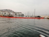 YAT LİMANI - Marmara'da Kirlilik Alarmı...Liman Trafiğe Kapatıldı