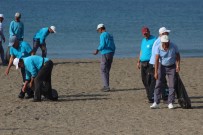DENİZ KİRLİLİĞİ - Türkiye'nin En Uzun Kumsalında Sezonun Son Temizliği