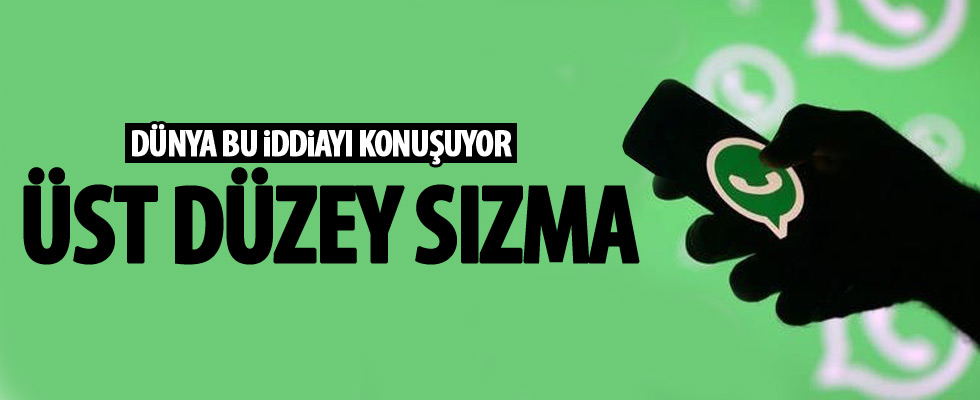 Whatsapp üzerinden sızma iddiası