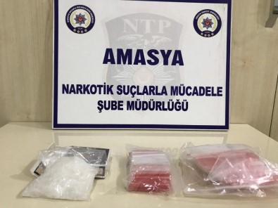 Amasya'da Uyuşturucu Operasyonunda 2 Tutuklama