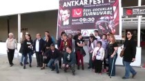 SAYGI DURUŞU - Antalya'da Otizmli Ve Down Sendromlu Çocukların Go-Kart Heyecanı