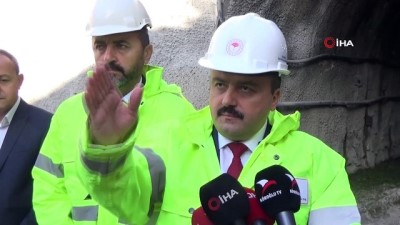 Tarım Ve Orman Bakan Yardımcısı Metin, Karadere Tüneli'nde İnceleme Yaptı