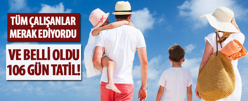 2020 çalışma takvimi! 2020 resmi tatiller ne zaman?