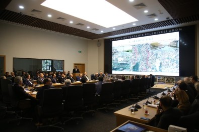 Başkan Yüce, Altyapı Koordinasyon Toplantısında Kurum Ve Kuruluş Yetkilileriyle Buluştu