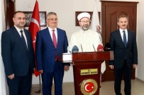 AYKUT PEKMEZ - Diyanet İşleri Başkanı Prof. Dr. Ali Erbaş, Vali Aykut Pekmezle Bir Araya Geldi
