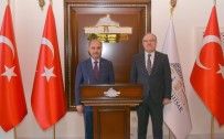 MEHMET AKTAŞ - Emniyet Genel Müdürü Mehmet Aktaş, Vali Mustafa Tutulmaz'ı Ziyaret Etti