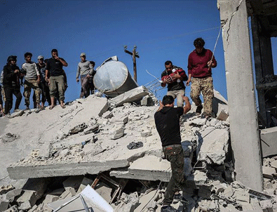 Rusya'nın İdlib'e hava saldırısında 4 sivil öldü, 10 sivil yaralandı