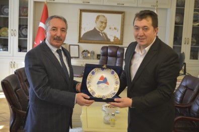 İHA Erzurum Bölge Müdürü Türkez, Ağrı'da Çeşitli Ziyaretlerde Bulundu