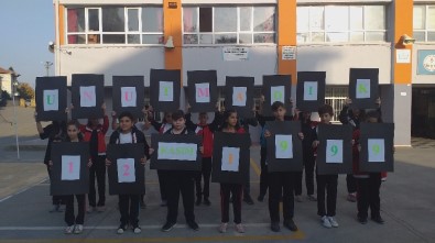 Öğrenciler Deprem Tatbikat Yaptı