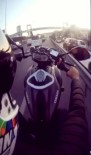 TRAFİK TERÖRÜ - (Özel) Tek Teker Üzerinde Yakalandı, Yetmedi Motosikleti Polisin Üzerine Sürdü