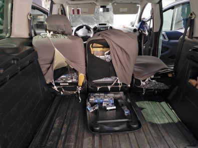 Siirt'te Bin 700 Paket Kaçak Sigara Ele Geçirildi