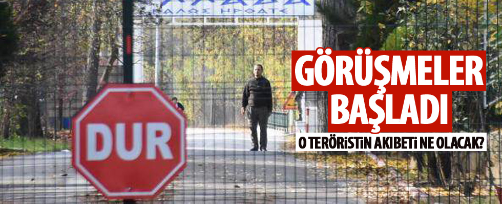 Tampon bölgede kalan terörist için görüşmeler sürüyor!