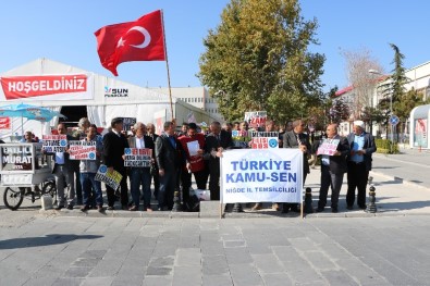 Türkiye Kamu-Sen Niğde İl Temsilcisi Adnan Özer Açıklaması