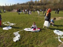 BİSİKLET - Uçurtmalar Ayçiçeği Bisiklet Vadisi'nde Uçtu