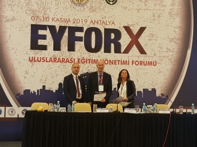 ZBEÜ, Antalya'da EYFOR-X Uluslararası Eğitim Yönetimi Forumu'na Katıldı