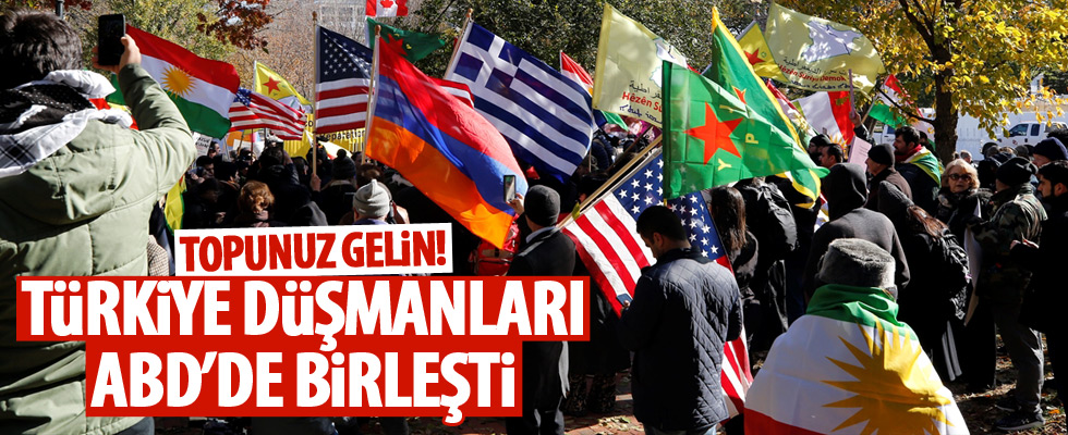Türkiye karşıtlarından ABD'de eylem