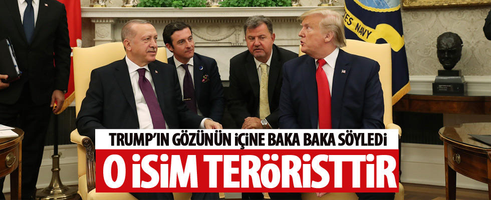 Cumhurbaşkanı Erdoğan: Mazlum Kobani teröristtir!