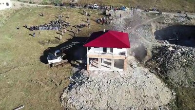 GÜNCELLEME - Trabzon'da Yayla Ve Meralardaki Kaçak Yapılar Yıkılıyor