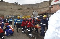 KURTARMA EKİBİ - Kütahya'da Maden Tatbikatı