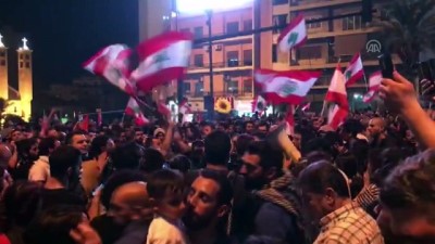 Lübnan'daki Gösterilere 'Diriliş Ertuğrul' Müziği Damga Vurdu