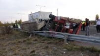 İNŞAAT MALZEMESİ - Başkentte Feci Kaza Açıklaması 1 Ölü, 2 Yaralı