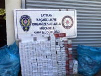 BATMAN EMNİYET MÜDÜRLÜĞÜ - Batman'da 4 Bin 400 Paket Kaçak Sigara Ele Geçirildi
