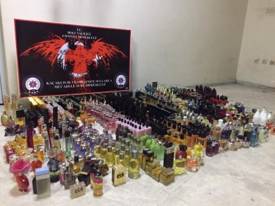 Bolu'da Kaçak Parfüm Operasyonu Açıklaması 1 Gözaltı