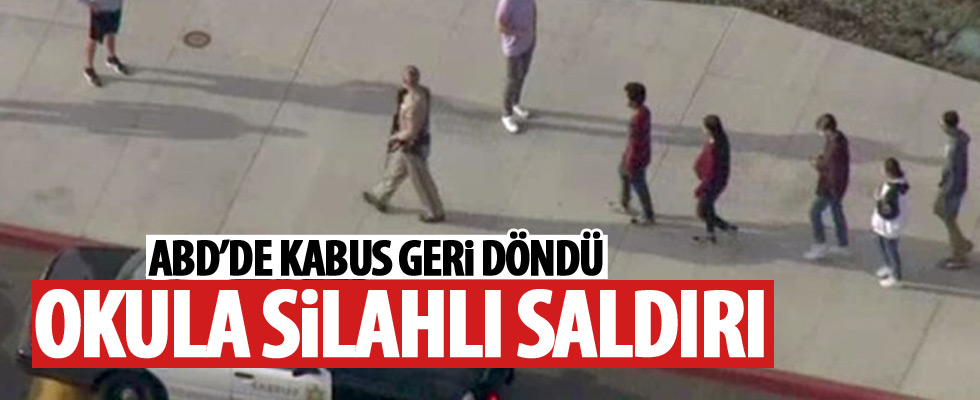 California'da okula silahlı saldırı!