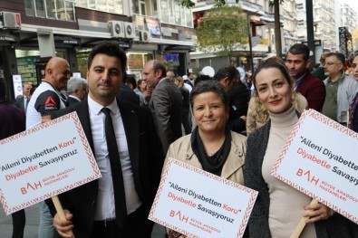 Samsun'da Diyabet Yürüyüşü