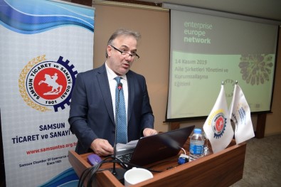 Samsun TSO'dan 'Aile Şirketleri Yönetimi Ve Kurumsallaşma' Eğitimi