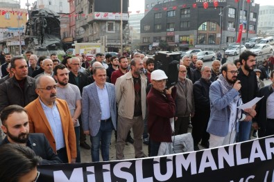 Anadolu Gençlik Derneği İsrail'in Gazze'de Uyguladığı Zulmü Kınadı