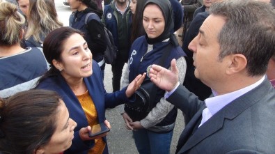 Belediyeye Girmek İsteyen HDP'li Vekile Polis İzin Vermedi