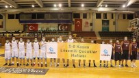 ZÜBEYDE HANıM - Gediz Elektrik Basketbol Takımı, Lösemili Çocuklar İçin Maske Takarak Farkındalık Oluşturdu