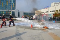 TATBIKAT - Hastanede  Tatbikat Tam Not Aldı