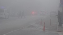 İnegöl'de Sis Yüzünden Göz Gözü Görmüyor