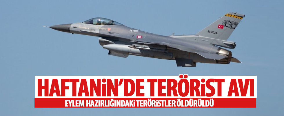 Irak'ın Kuzeyinde 5 PKK'lı terörist öldürüldü