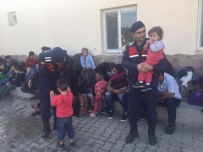 İzmir'de Kaçak Göçmen Operasyonu Açıklaması 39 Şahıs Yakalandı Haberi